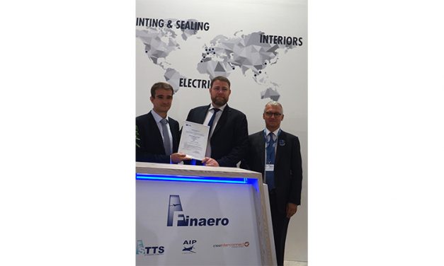 Finaero obtains its EASA Part 21J for its interiors division, AIP.