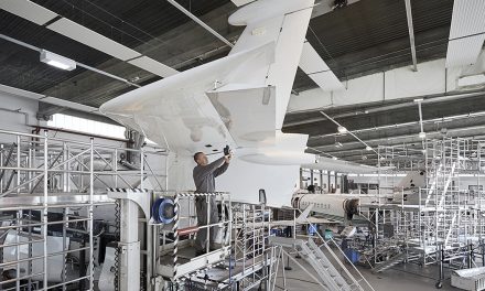 RUAG completes first C-check on Dassault Falcon 7X.
