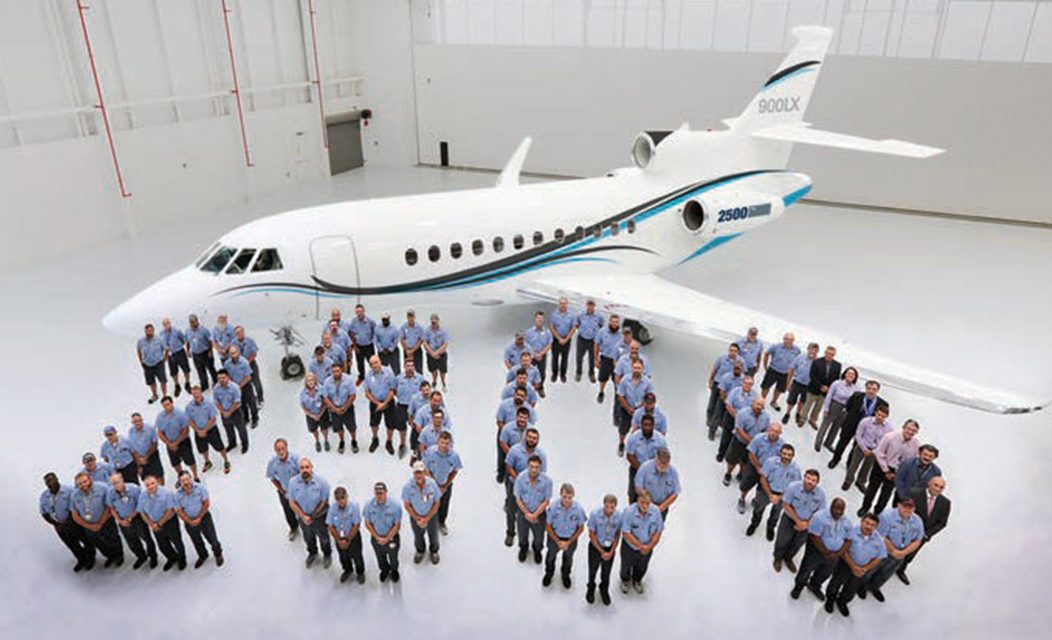 Dassault delivers 2,500th Falcon