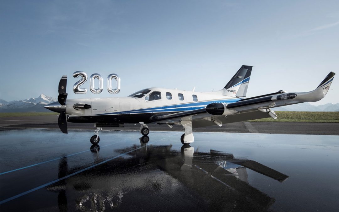 Daher rolls-out the 200th TBM 900-series very fast turboprop aircraft