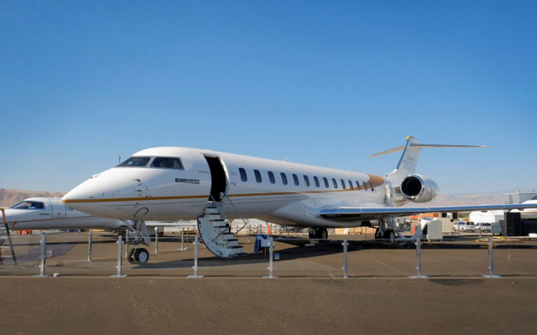 Bombardier unveils the largest purpose-built business jet in the Iindustry at NBAA BACE 2017