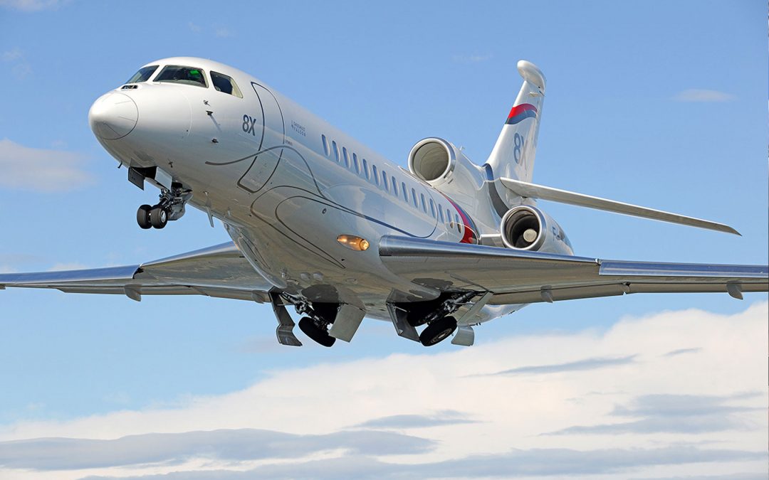 Global expansion continues for Falcon 8X