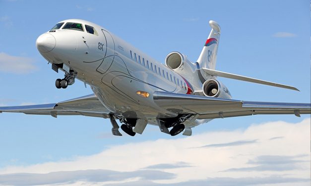 Global expansion continues for Falcon 8X