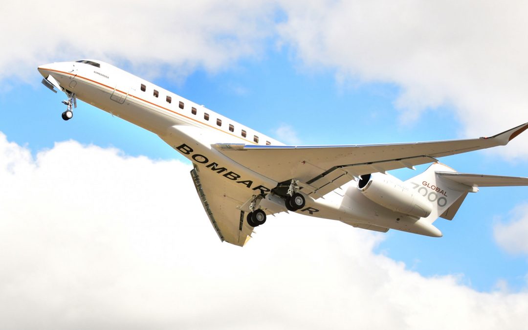 Fourth Global 7000 flight test vehicle successfully completes its maiden flight