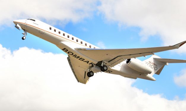 Fourth Global 7000 flight test vehicle successfully completes its maiden flight