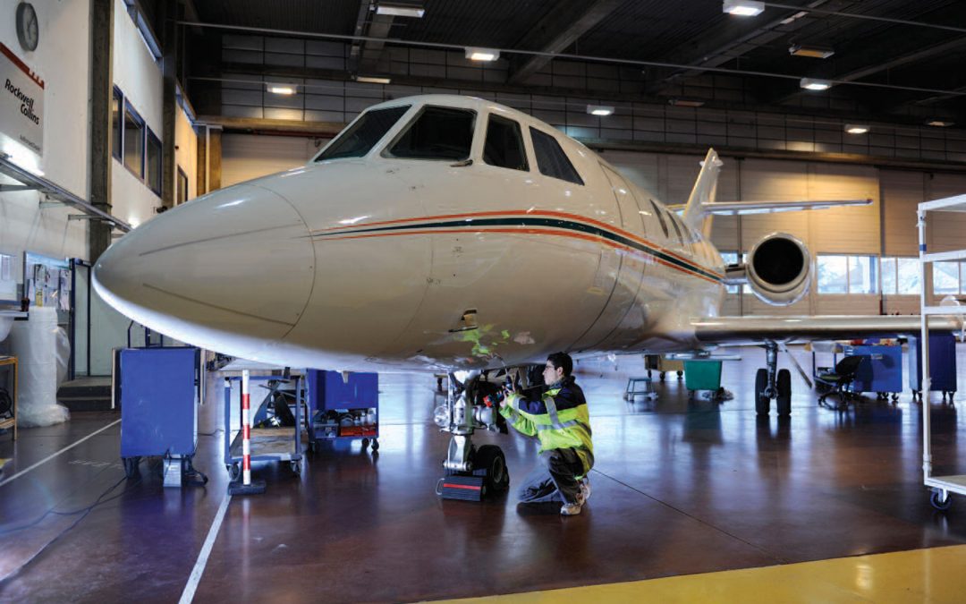 RUAG Aviation minimises downtime and cost of Dassault C-Check maintenance