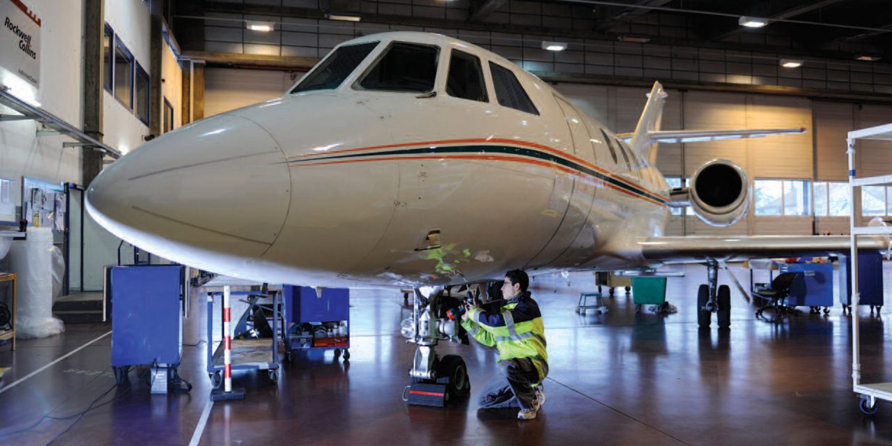 RUAG Aviation minimises downtime and cost of Dassault C-Check maintenance