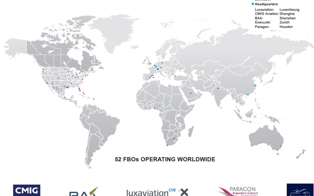 Strategic collaboration between Luxaviation and Paragon Aviation creates global network.