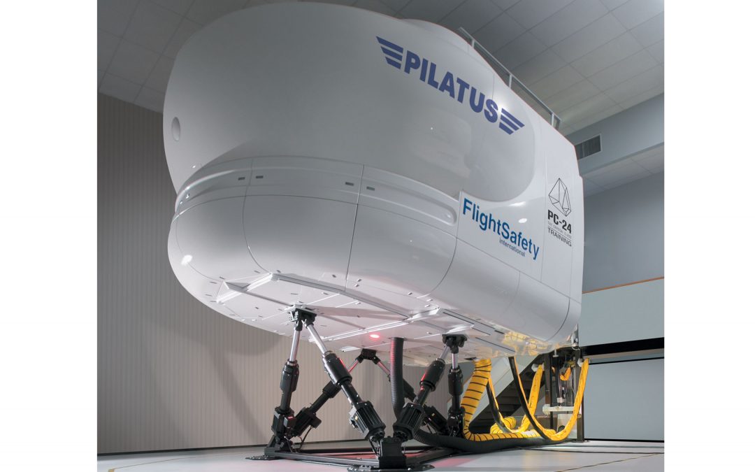 The first Pilatus PC-24 full flight simulator qualified by the Federal Aviation Administration