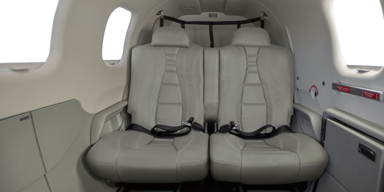 Daher’s Model Year 2018 TBMs introduce heated seats for enhanced comfort, marking a first in single-engine turboprop aircraft