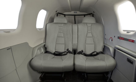 Daher’s Model Year 2018 TBMs introduce heated seats for enhanced comfort, marking a first in single-engine turboprop aircraft