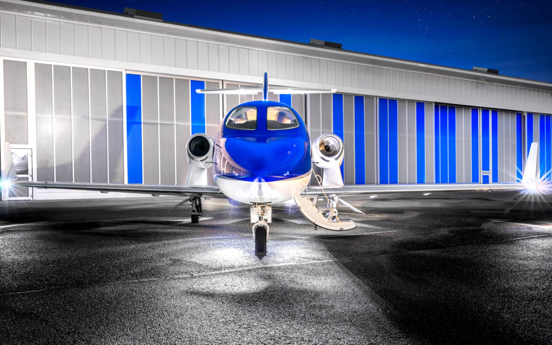 The first Central European HondaJet available for charter in Warsaw