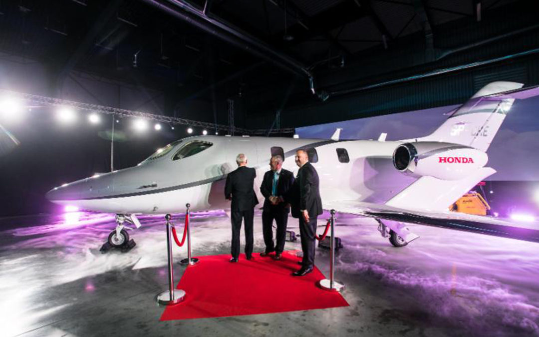 Central Europe’s first HondaJet available for private charter lands in Warsaw