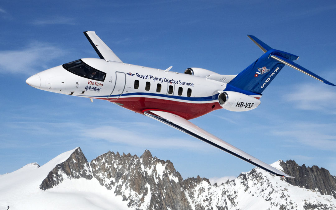 Pilatus attends EBACE with Its PC-24 and series production is underway