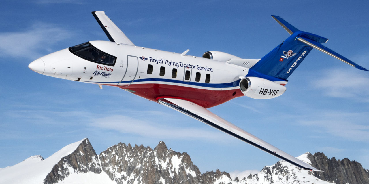 Pilatus attends EBACE with Its PC-24 and series production is underway