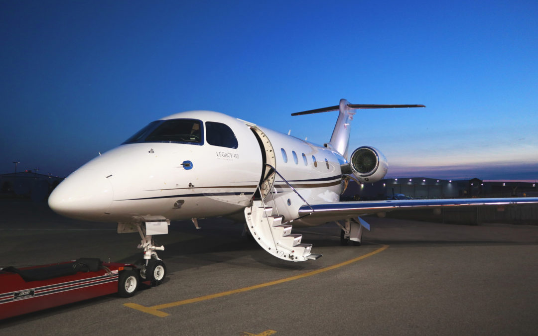 Embraer delivers the fifth Legacy 450 to AirSprint