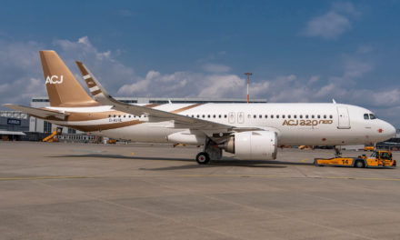 The first ACJ320neo has come off the production line