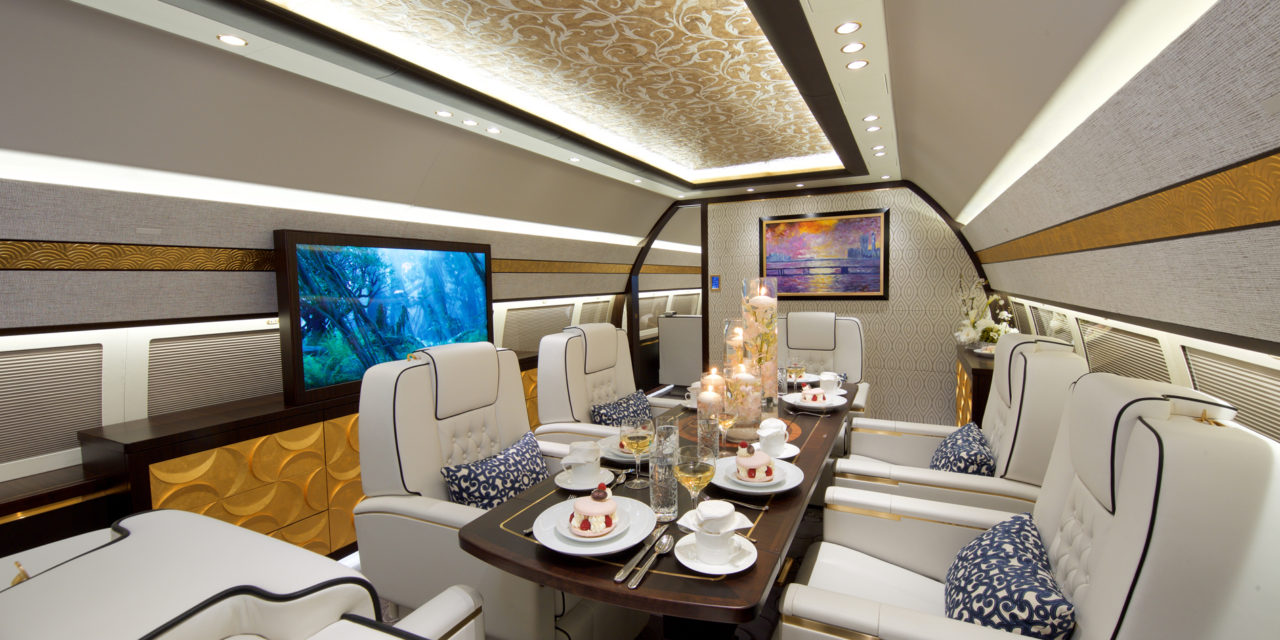  COMLUX COMPLETES ITS 11th VIP CABIN INTERIOR ON A BBJ