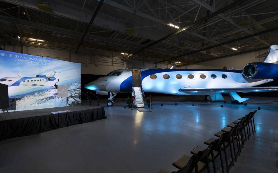 Gulfstream delivers first G500 on time