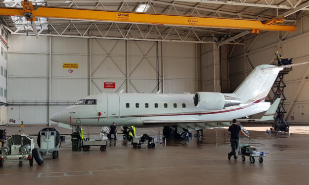 Nomad Technics completes first 6 & 12 month maintenance on a Challenger 604