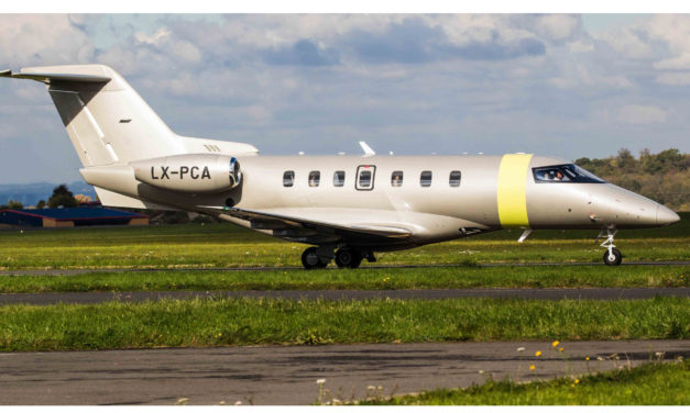 Oriens Aviation and London Biggin Hill Airport welcome Jetfly’s  new Pilatus PC-24