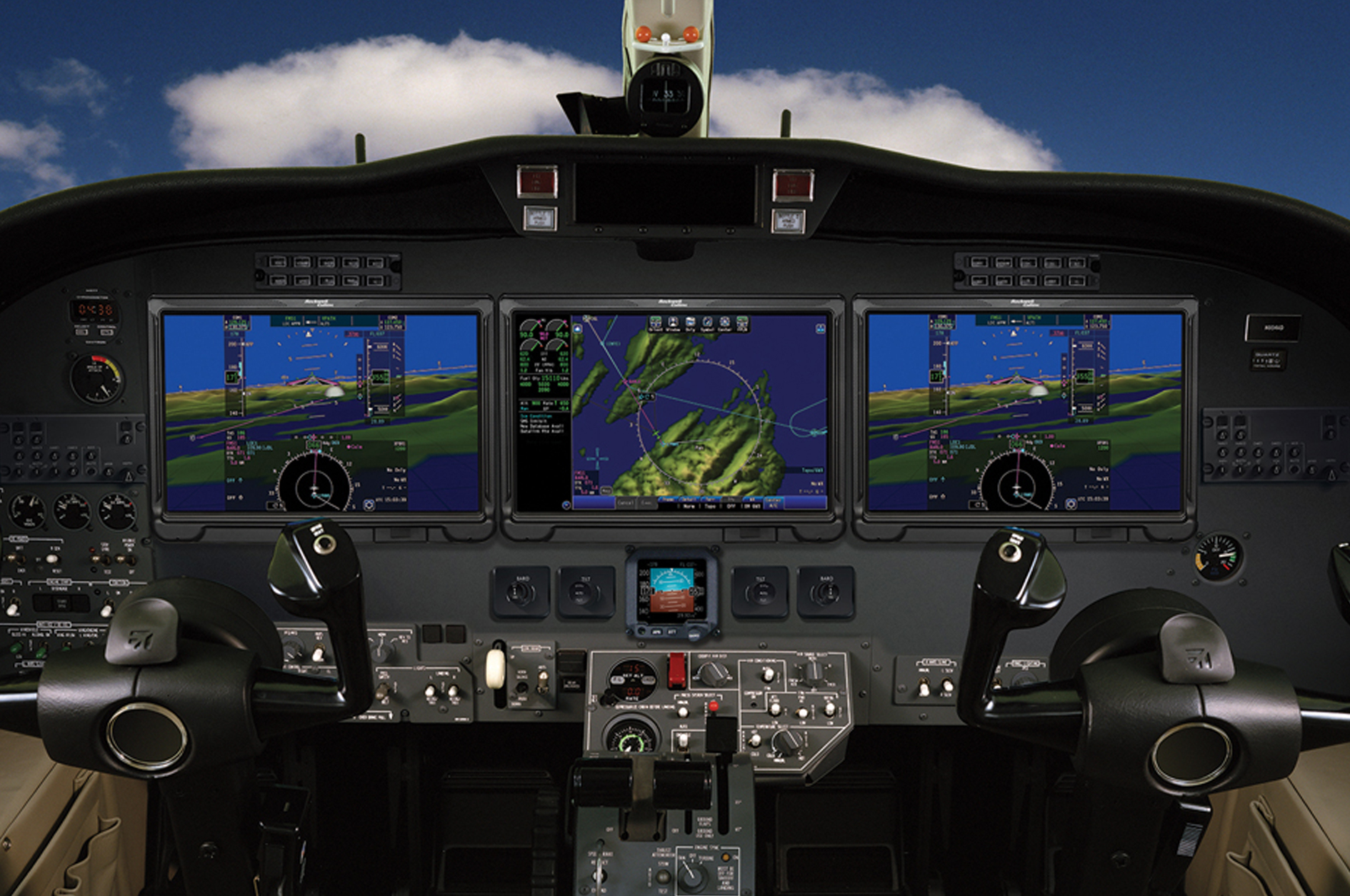 Rockwell Collins Unveils Pro Line Fusion Avionics Update for Citation ...