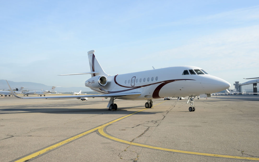 A Dassault Falcon 2000LXS for TAG Malta   