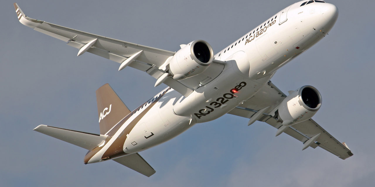 Acropolis Aviation proudly accepts world’s first Airbus ACJ320neo