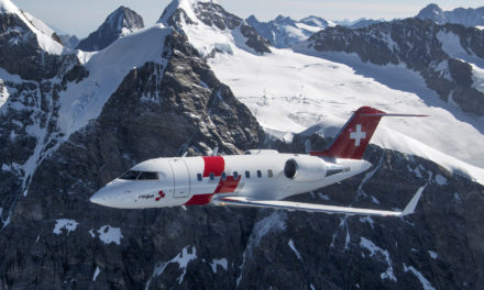 Swiss air-rescue Rega completes new air ambulance fleet with delivery of third Bombardier Challenger 650 business jet