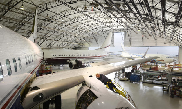 Comlux Maintenance Services raise the bar on large VIP aircraft