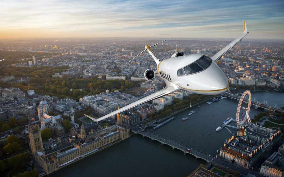 Segment-defining Bombardier Challenger 350 aircraft celebrates its first delivery in Belgium