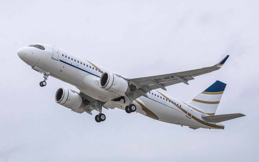 Comlux takes delivery of its first ACJ320neo