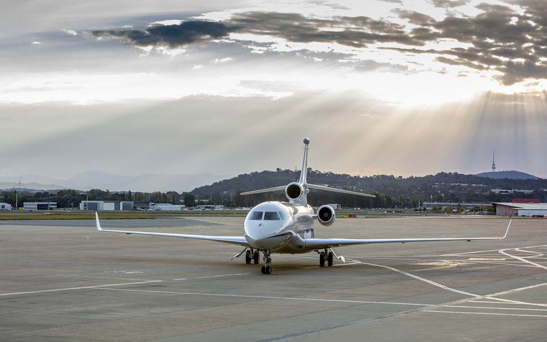 Australia receives first Falcon 7X VIP.