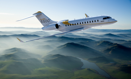 Bombardier registered the first order for a Global 5500