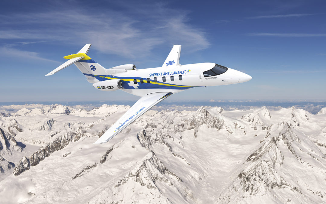 Swedish air ambulance organisation acquires six Pilatus PC-24s