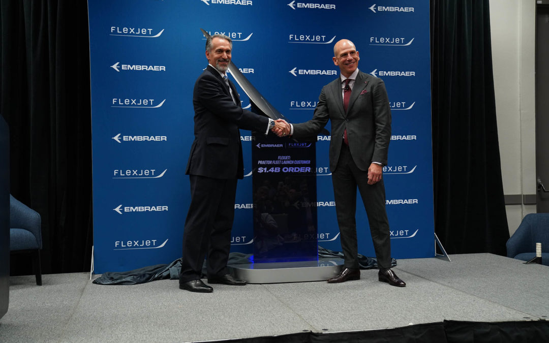 $1,4 Billion deal between Flexjet and Embraer Executive Jets