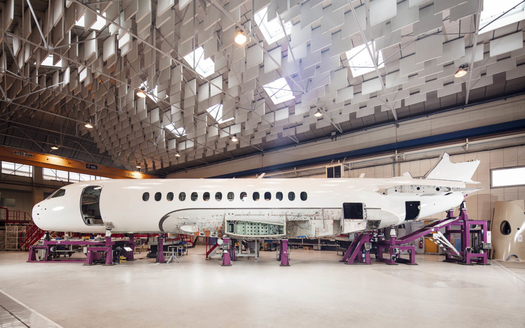 Dassault’s Falcon 6X advances to initial production