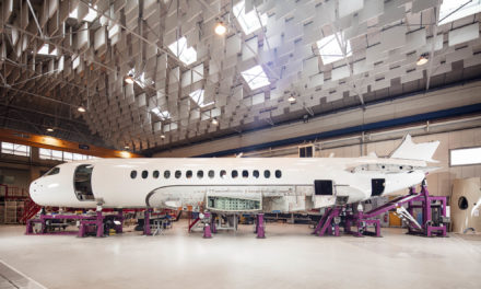 Dassault’s Falcon 6X advances to initial production