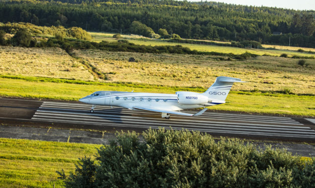 Gulfstream begins G500 deliveries to Europe