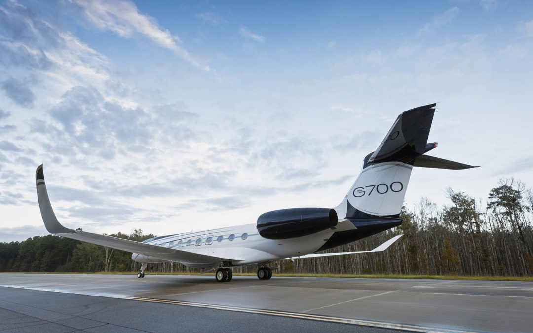 
Daher’s winglets take flight with the new Gulfstream G700 large-cabin business jet