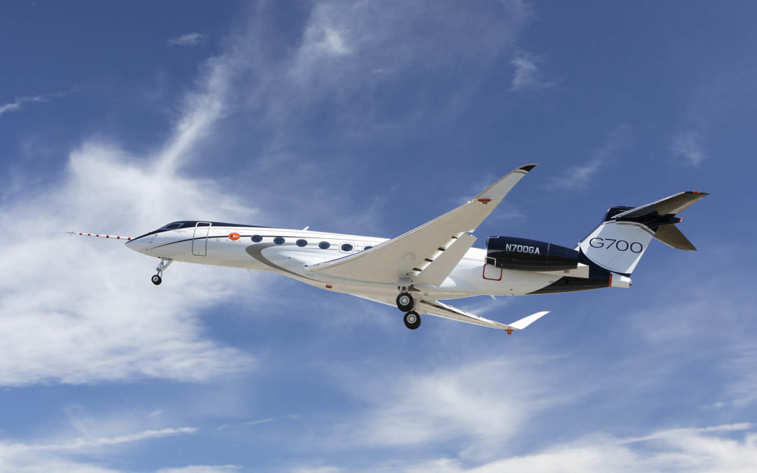 G700 makes first flight