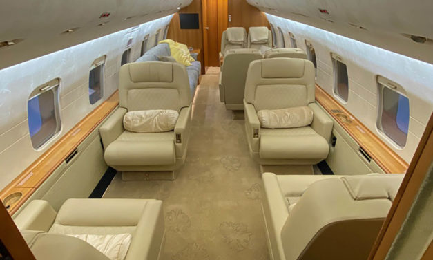 RUAG International integrates ADS-B Out and cabin interior modifications on Bombardier Challenger 604