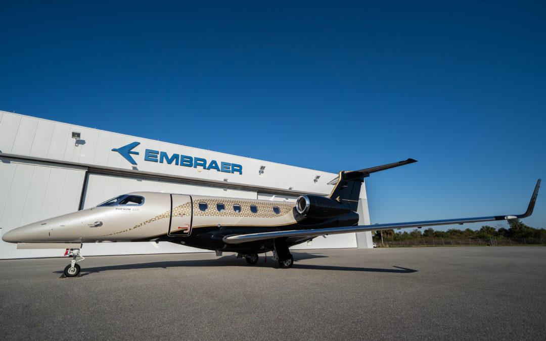 Embraer Phenom 300E Flight Test.