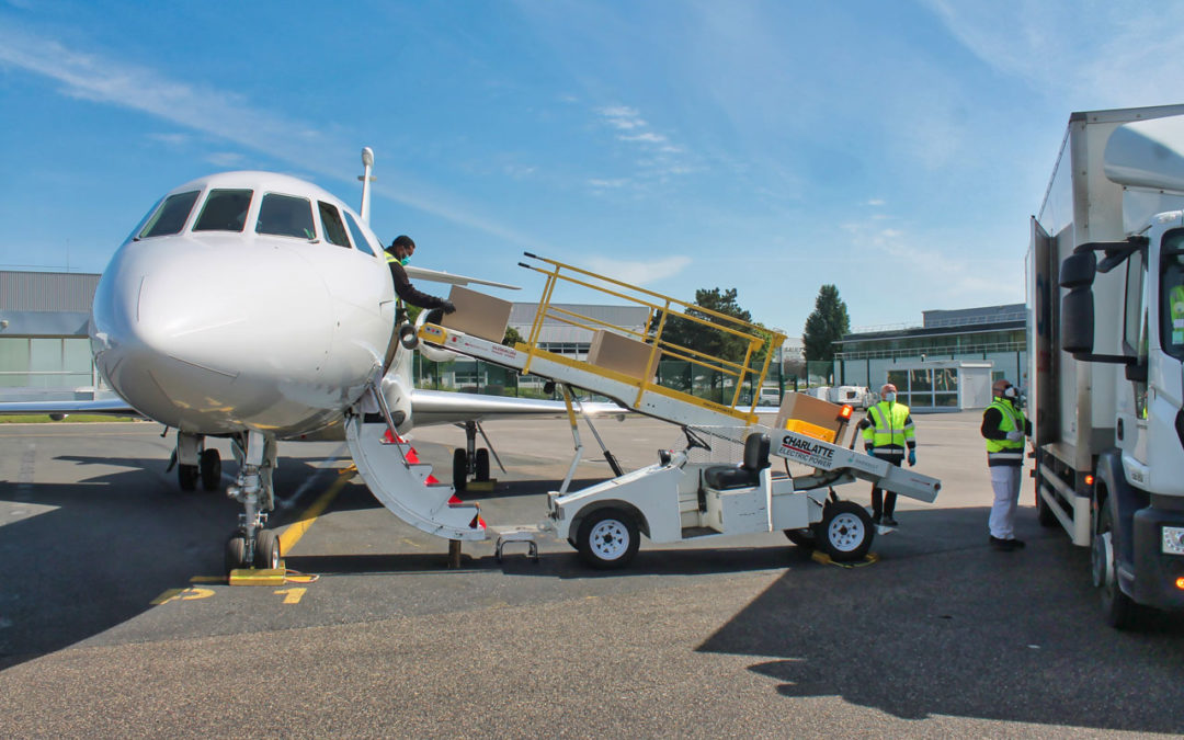 DFS Completes Falcon 900B Cargo Conversion