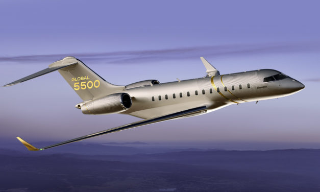 Bombardier Celebrates Entry-into-service of Global 5500
