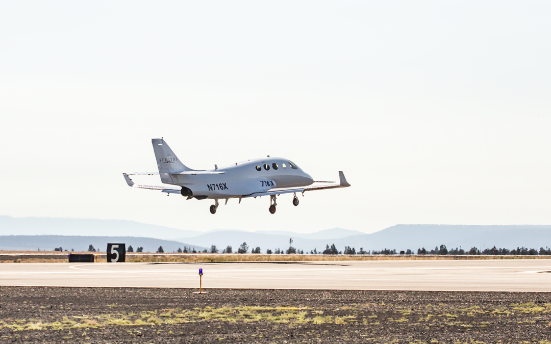 FIRST FLIGHT OF STRATOS 716X