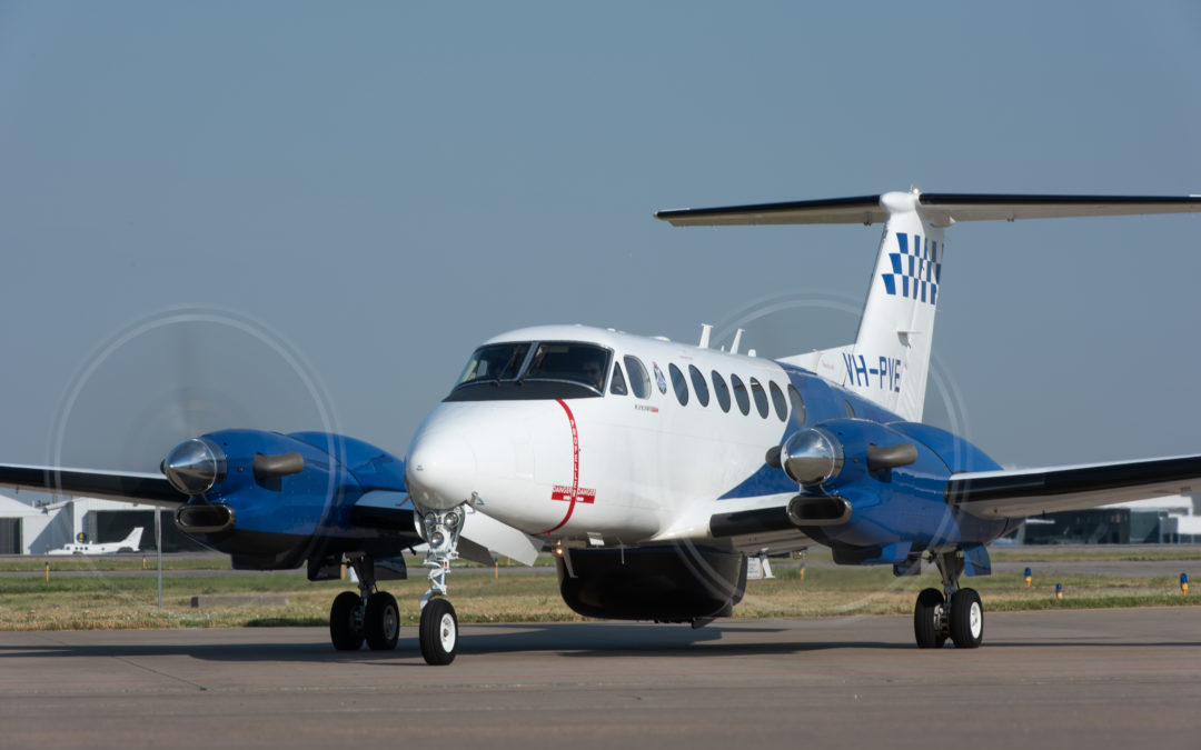 Textron Aviation  delivers airborne law enforcement  King Air 350ER  to Victoria Police