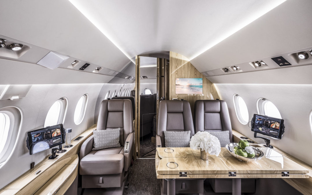 Falcon 2000LX available for charter