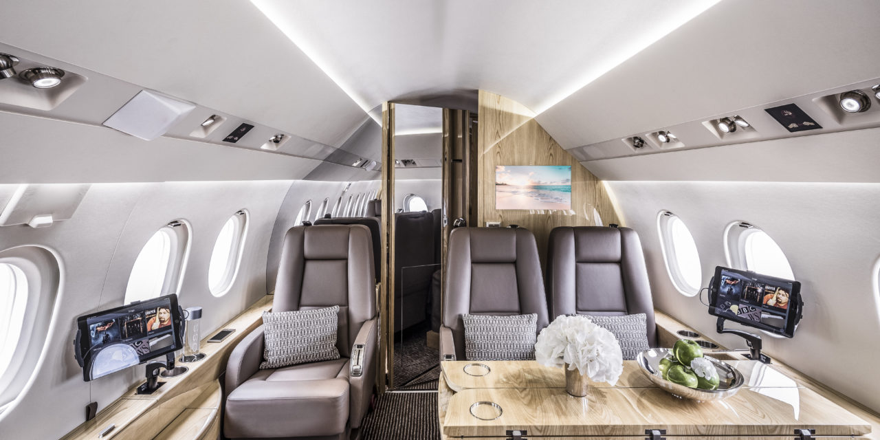 Falcon 2000LX available for charter