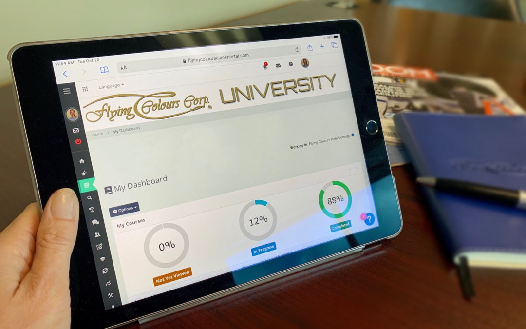 Flying Colours switches on digital training to support expansion